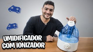 TUDO SOBRE O UMIDIFICADOR ULTRASSÔNICO GTECH COM IONIZADOR  Casa Medica [upl. by Atiroc]