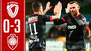 KV Oostende 03 Royal Antwerp FC  Highlights  JPL speeldag 21  20222023 [upl. by Koah956]