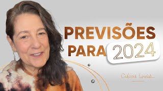 PREVISÕES PARA 2024  CLAUDIA LISBOA [upl. by Randi]