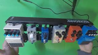 ROCKBOARD DUO 21  MY SIMPLE PEDAL BOARD BUILD  QUICK AND EASY [upl. by Aile]