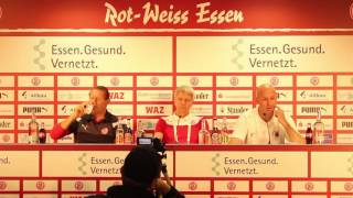 Pressekonferenz RWE  Viktoria Köln [upl. by Adriena203]