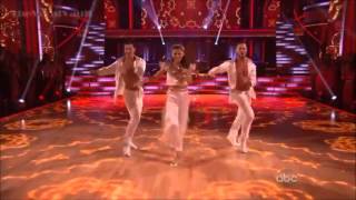 Zendaya Coleman amp Val wGleb Salsa  DWTS 16 Trio Dance [upl. by Llenrad398]