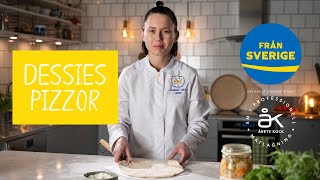 Pizza Från Sverige – Desirée Jaks Årets Kock 2023 [upl. by Ydnahs]