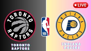 Toronto Raptors vs Indiana Pacers NBA Basketball Live SCOREBOARD [upl. by Virnelli]