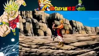 Gohan SSJ2 Vs Broly LSSJ Audio Latino Pelea Completa [upl. by Ttreve389]