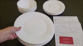 What You Should Know  HomeElves Kitchen Opal Dinnerware Set [upl. by Fafa956]