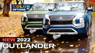 2022 Outlander PHEV from Mitsubishi Motors  Colors Configurator with Custom Color Options [upl. by Ahsaeit]