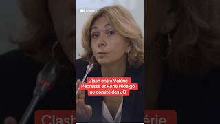 Clash entre Valérie Pécresse et Anne Hidalgo au comité des jo2024 [upl. by Nerek189]