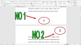 Cara Membuat Nomor Halaman Skripsi Berbeda Dalam 1 Dokumen Word Terbaru [upl. by Allard]