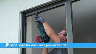 Fenster richtig ausbauen  Anleitung Schritt 2 [upl. by Ordnaxela]