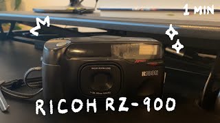 ricoh rz900 in one minute [upl. by Gnirol]