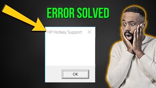 How To Fix HP Hotkey Support Error  HP Hotkey Support Blank Popup l HP Solve hotkey support Problem [upl. by Ulick648]