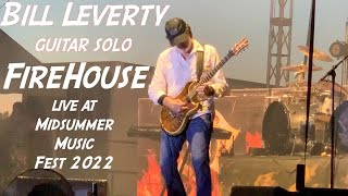 FireHouse Bill Leverty guitar solo at MIdsummer Music Fest 2022 [upl. by Nagel]