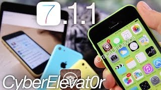 iOS 711 Jailbreak Untethered Update Cyberelevat0r iPhone 5C Proof iPad To Jailbreak amp Details [upl. by Lexie740]