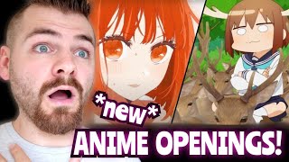 Reacting to The BEST ANIME OPENINGS 2024  SUMMER EDITION  New Anime Fan  REACTION [upl. by Esinaej]