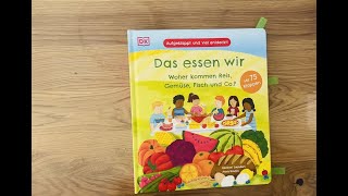 Das essen wirWoher kommen Reis Gemüse Fisch und CoSachbuchKinderbuch BilderbuchWissenLernen [upl. by Nabala]