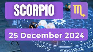 Scorpio horoscope  Scorpio Horoscope for Today 25 December 2024 [upl. by Imehon]