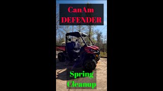 CanAm Spring Cleaning and Lube canam canamdefender homestead sidebyside trailriders tennessee [upl. by Brick]