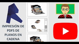 Imprimir PDF en Cadena e Individualmente por Plano en REVIT [upl. by Carmena]