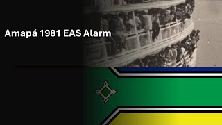 EAS Alarm YouTube Amapá 1981 EAS Alarm Rain Sound [upl. by Merline]