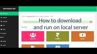 Download and run payroll with database [upl. by Ayatan881]