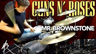 Guns N Roses  Mr Brownstone  Drum Cover  MBDrums [upl. by Neille916]