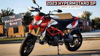 2023 Ducati Hypermotard SP  the Hooligan Bike [upl. by Nylatsirhc]