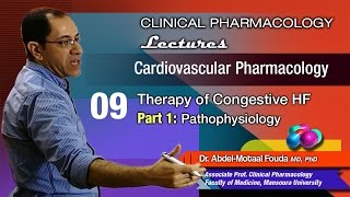 Cardiovascular Pharmacology Ar 09  Congestive heart failure  Pathophysiology [upl. by Ignatia]