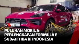 Logistik Tahap Ke2 Formula E Tiba di Jakarta EPrix 2022 Makin Matang  tvOne [upl. by Oshinski47]