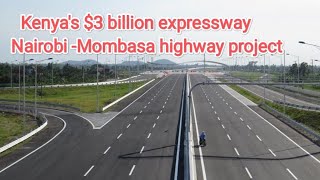 Kenyas🇰🇪 NairobiMombasa highway expansion project  535km highway  3 billion [upl. by Dripps]