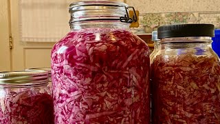 3 Ingredients of Homemade Sauerkraut It’s Easy to make [upl. by Lamberto315]