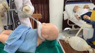 Endotracheal Tube Suction skill video [upl. by Aduhey177]