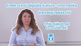 Digitális kultúra  informatika kurzus bemutató 2024 [upl. by Dekow]