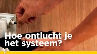 Hoe ontlucht je het verwarmingssysteem [upl. by Phillipe]