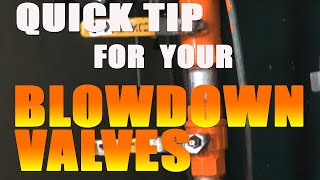 Boiler Blowdown Valves  Boiler Room Tips [upl. by Ayyidas]