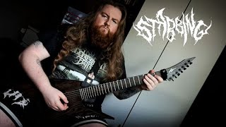 Stabbing  Extirpated Mortal Process Guitar Cover [upl. by Relyt]