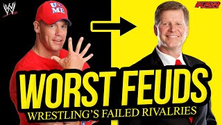 WORST RIVALRIES  Wrestlings Failed Feuds [upl. by Enal212]