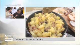 RECETTE  La tartiflette au bleu de Gex [upl. by Mannes]