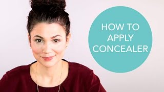 Makeup Tips  How to Apply Concealer [upl. by Nnaesor371]