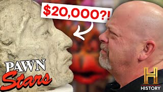 Pawn Stars Top 7 PRICELESS Sculptures [upl. by Ahsiruam559]