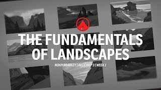 The Fundamentals of Landscapes  Art Camp 3 Preview with Noah Bradley [upl. by Hanonew]