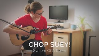 System Of A Down  Chop Suey  Tenor Guitar  Baritone Ukulele Fingerstyle Cover [upl. by Enorel54]