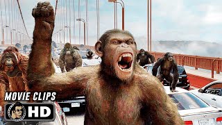 RISE OF THE PLANET OF THE APES CLIP COMPILATION 2011 Andy Serkis [upl. by Norraf105]