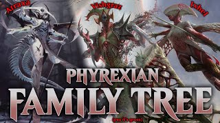 Phyrexian Family Tree EXPLAINED Yes Its GROSS  Phyrexia All Will Be One Lore [upl. by Sheilah]