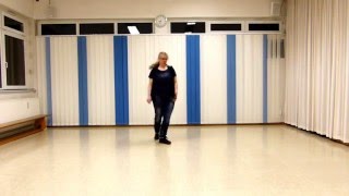 LineDance Kurs Country 2 Step Demo amp Schritterklärung deutsch [upl. by Bianchi103]