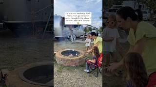 So Grateful 🥹 rvliving rvfamily rvlife rv airstream rvfulltime camping firepit rvlifestyle [upl. by Gerrard]