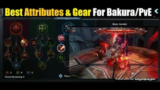 Darkness Rises Best Awakening Attributes amp Gear For Bakura  PvE [upl. by Burger871]