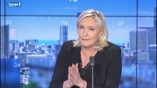 Marine Le Pen sur lislamisme à Roubaix  quotIl faut éradiquer l’idéologie islamistequot [upl. by Nnep]