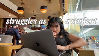 VLOG Struggles as a Student  Francine Dy [upl. by Symons]