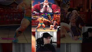 This Whole Round Was A Scramble😂 streetfighter zangief fgc [upl. by Rotman318]